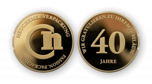 Individualisierte Edelmetallprägung Beispiel 3